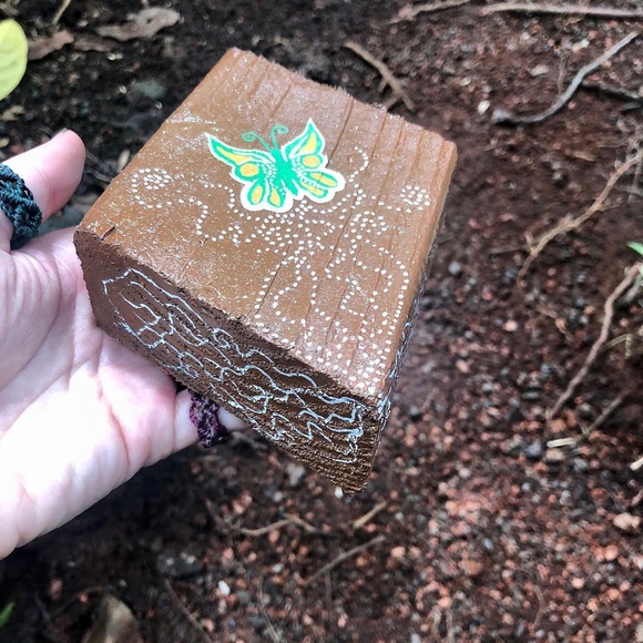 Handmade Mini Painting on Wood